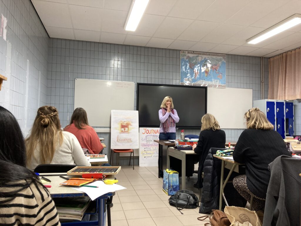 Journal créatif avec Annick Dessart